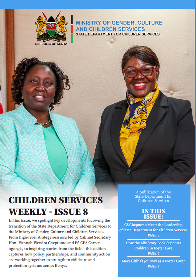 Children Services Weekly - Vol 8